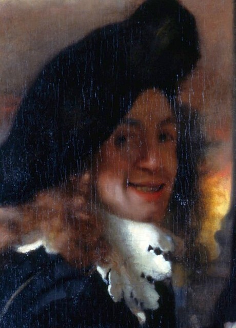 Possible self-portrait of Johannes Vermeer