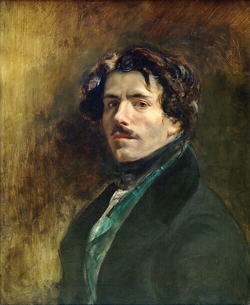 Artist portrait of Eugène Delacroix