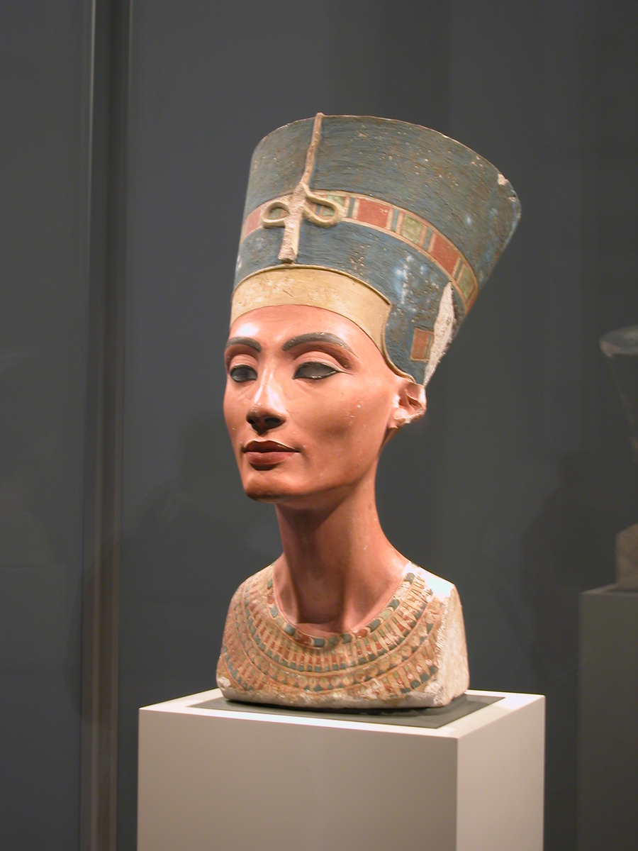 Nefertiti Bust by Thutmose (attributed by source) (circa 1345 BC)