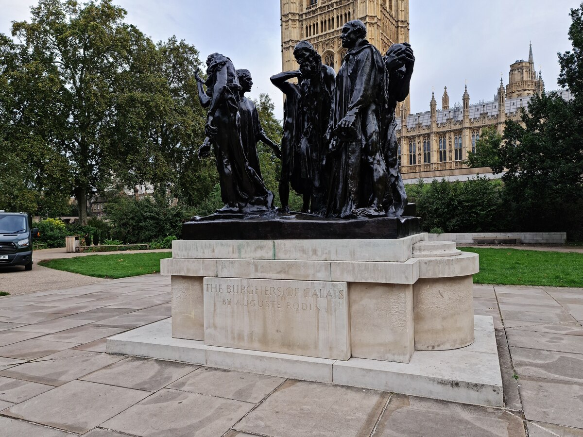 The Burghers of Calais by Auguste Rodin (1884–1889 (modelled); this cast later)