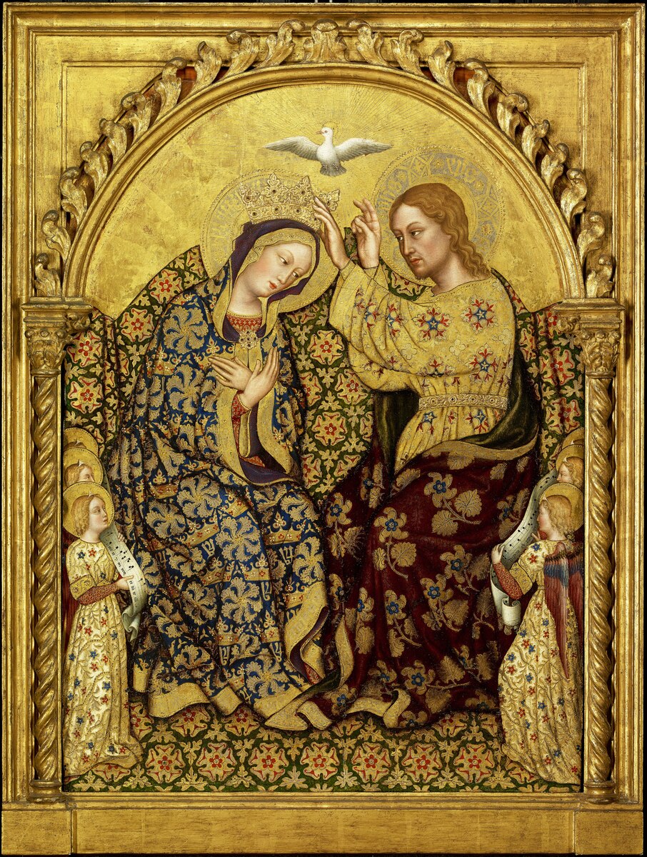 Coronation of the Virgin by Gentile da Fabriano (about 1420)